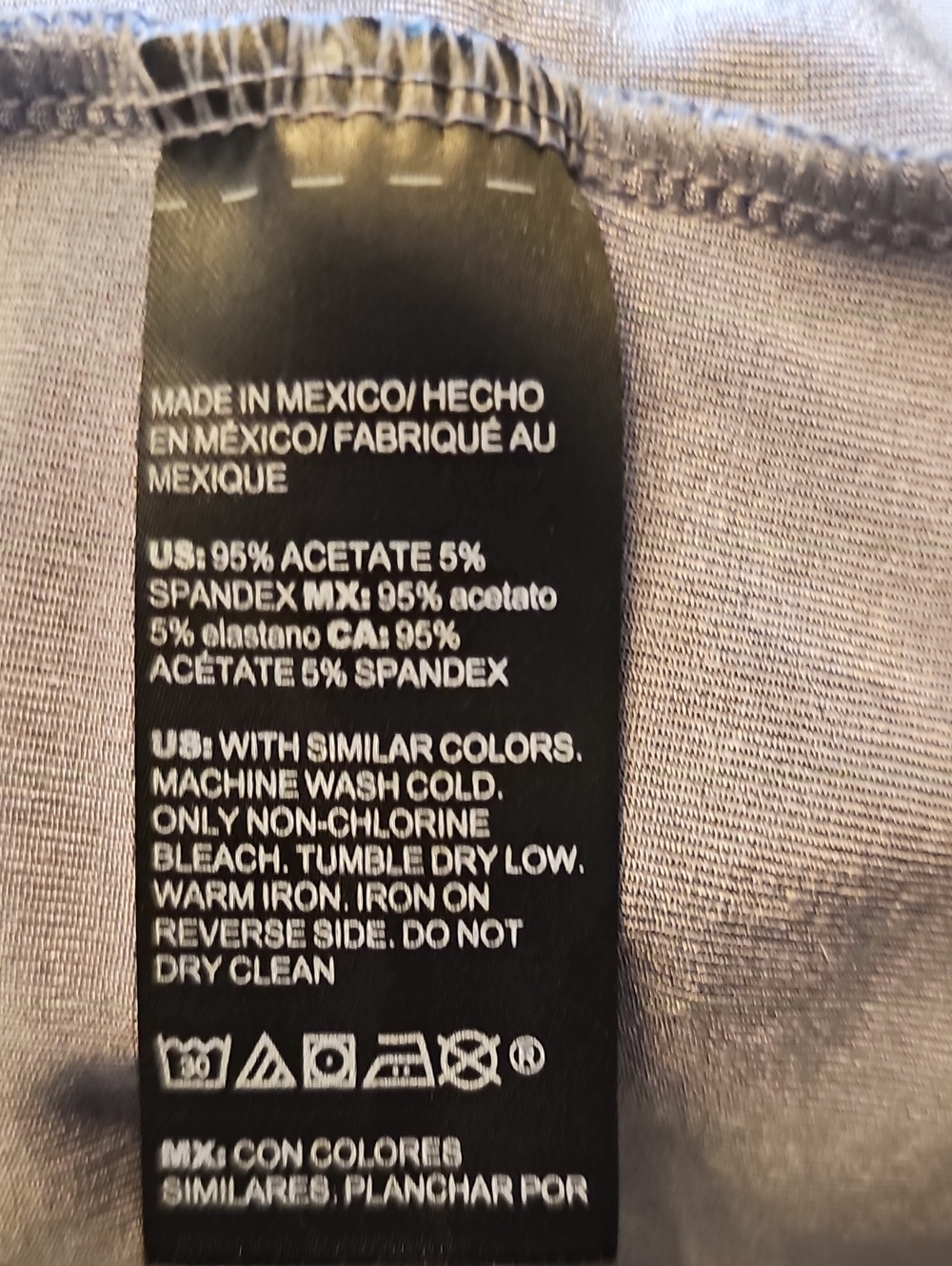 Chico's Travelers Soft Slate Gray Tank And Pants - Picture 10 of 10